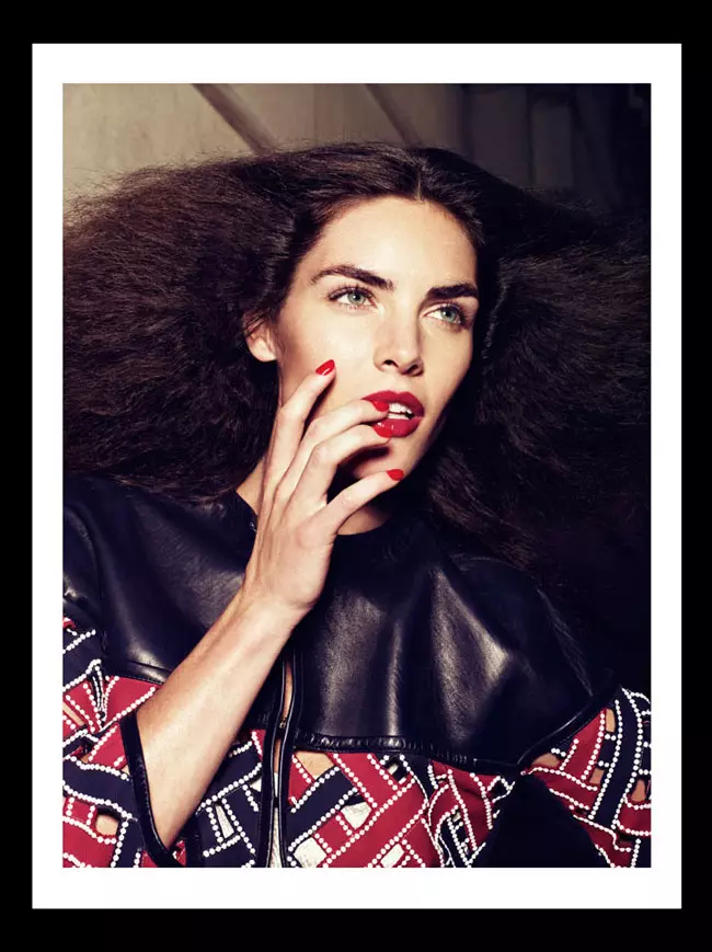 Hilary Rhoda troch Alexi Lubomirski foar Numéro Tokyo jannewaris/febrewaris 2012