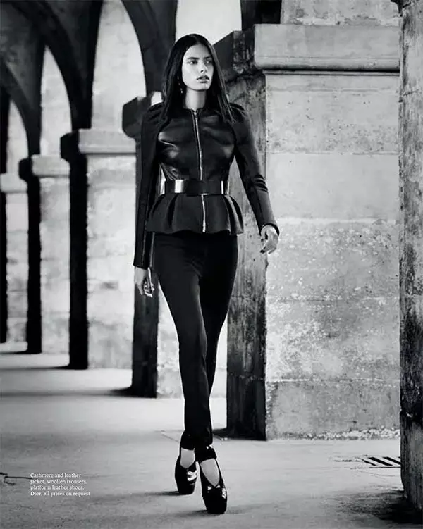 Lakshmi Menon pak Parys in Dior vir Grazia Indië se Oktober 2012-voorbladskiet