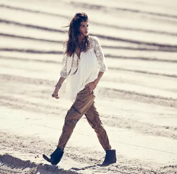 Sheila Marquez Dons Desert Style for Free People's October Lookbook