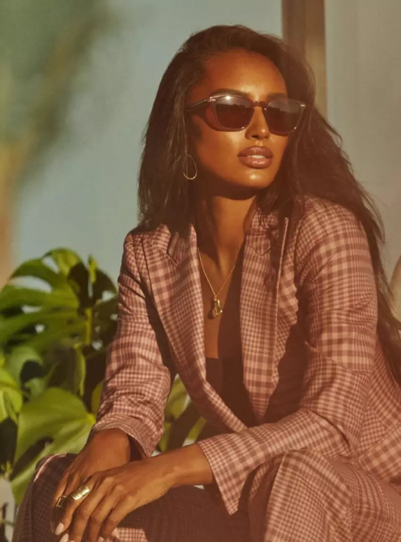Jasmine Tookes Oliver Peoples x FRÈRE Campagne