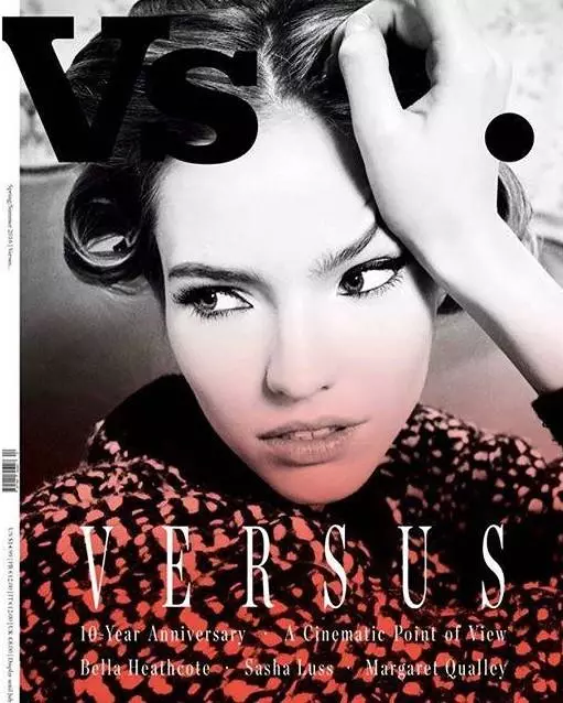 Sasha Luss sulla copertina di Vs Magazine Primavera-Estate 2016