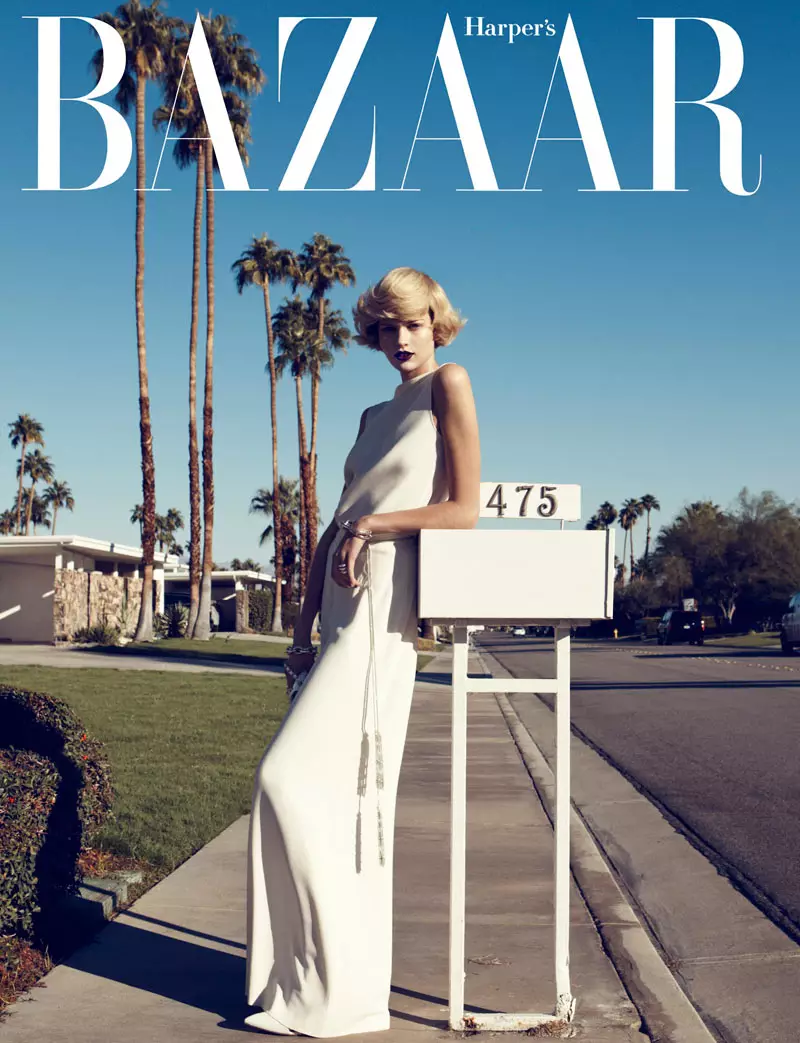 2012 оны 2-р сард АНУ-ын Harper's Bazaar-д зориулж Лаклан Бэйлигийн бичсэн Бетт Фрэнк