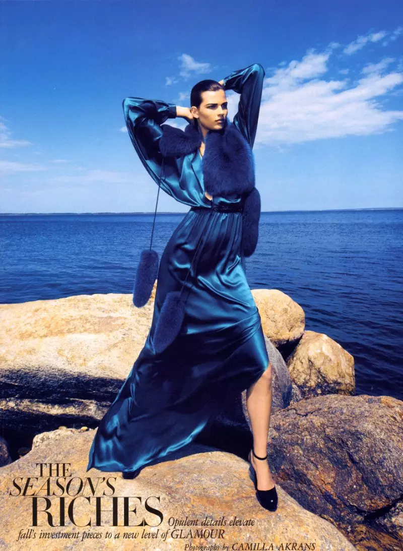 Bette Franke od Camilly Akrans pre Harper's Bazaar USA