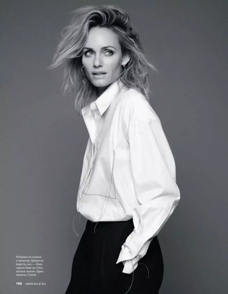 Amber Valletta krasi stranice ELLE Russia