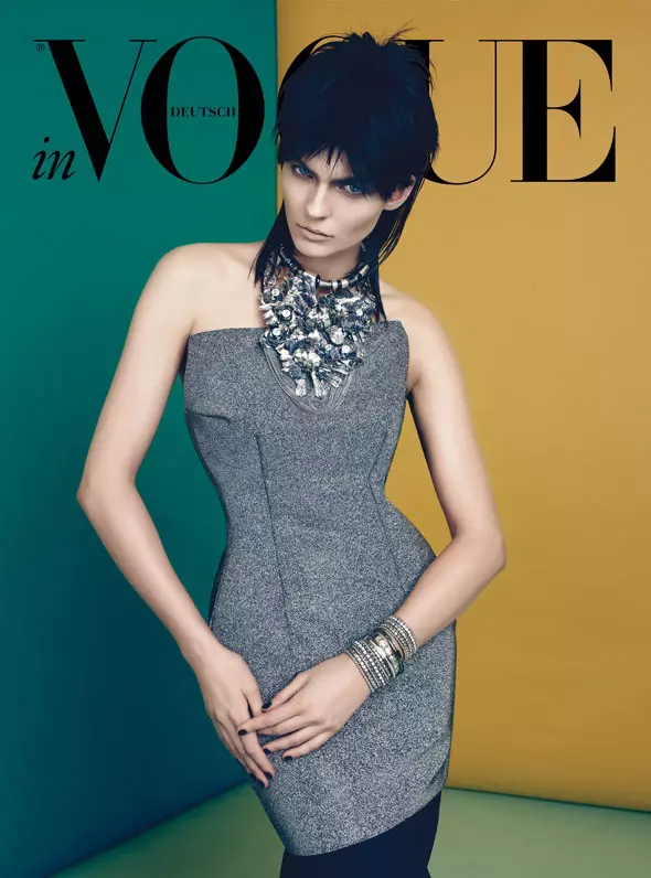 Karolin Wolter oleh Lado Alexi untuk Vogue Germany Juni 2012