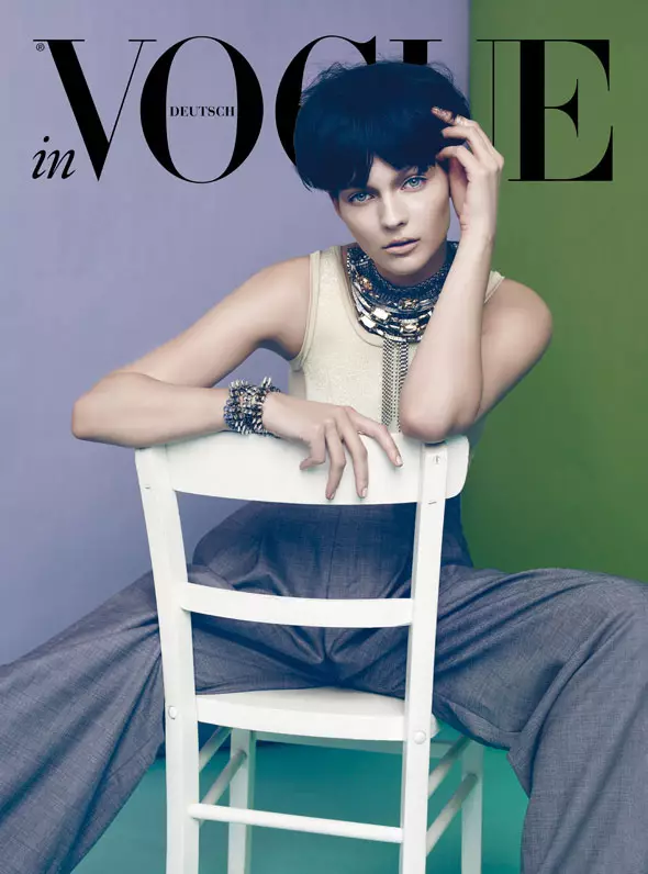 Karolin Wolter nataon'i Lado Alexi ho an'ny Vogue Germany Jona 2012