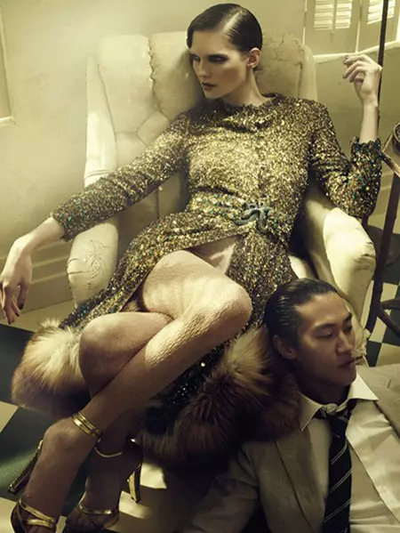 Vogue Germany | Luca Gadjus & Karolin Wolter by Alexi Lubomirski