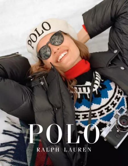 Taylor Hill má svátek v kampani Polo Ralph Lauren Holiday 2019