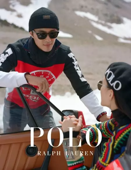 Taylor Hill feston në fushatën e Polo Ralph Lauren Holiday 2019