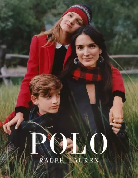 Taylor Hill na-enweta mmemme na Polo Ralph Lauren Holiday 2019 mkpọsa