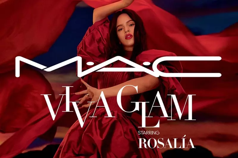 MAC Cosmetics använder Rosalia som sin senaste Viva Glam-ambassadör.