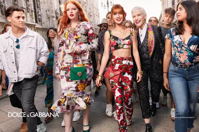 Dolce & Gabbana 2019 bahor-yoz aksiyasidan surat. Surat: Franko Pagetti