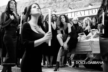 Helena Christensen, Monica Bellucci Front Dolce & Gabbana Spring '19 Campaign