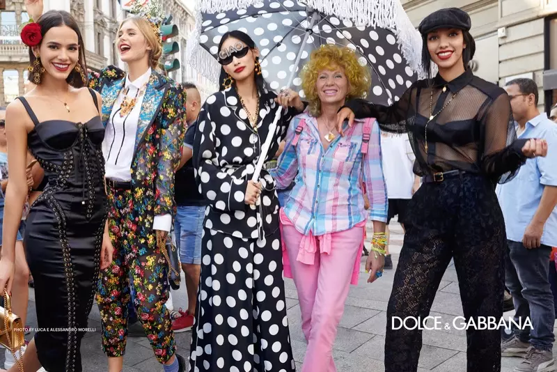 Dolce & Gabbana dévoile sa campagne printemps-été 2019. Photo: Luca & Alessandro Morelli