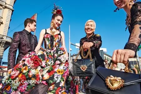 Helena Christensen, Monica Bellucci Front Dolce & Gabbana Spring '19 Campaign