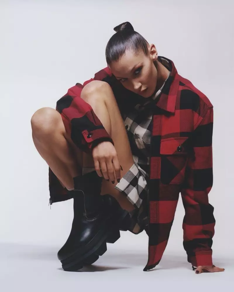 Bella Hadid LOVE 2020 Cover Mode Editorial Statement Style