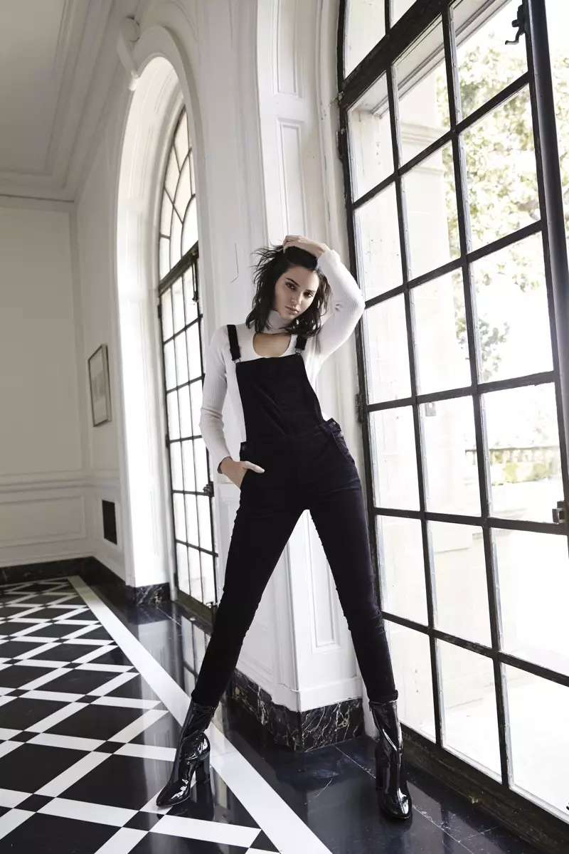 Kendall Jenner anopfeka Kendall & Kylie Skinny Overalls