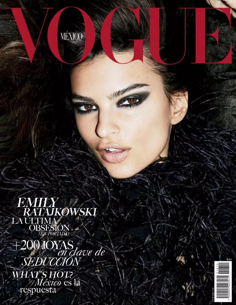 Emily Ratajkowski | Vogue Meksiko | Naslovnica 2018 | Slikanje