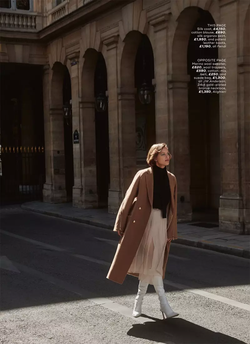 Jip Boxstart Is Parisian Chic vir Marie Claire UK