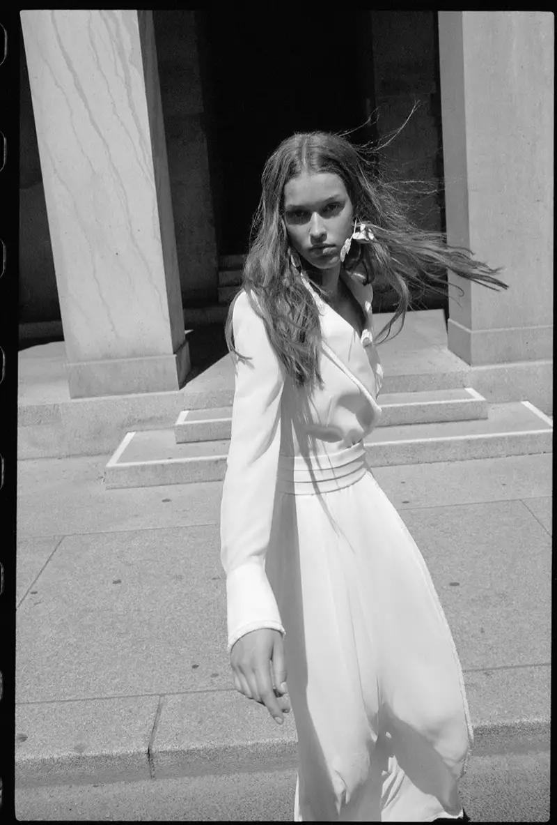 Cosima Fritz Models White Looks za revijo TELVA