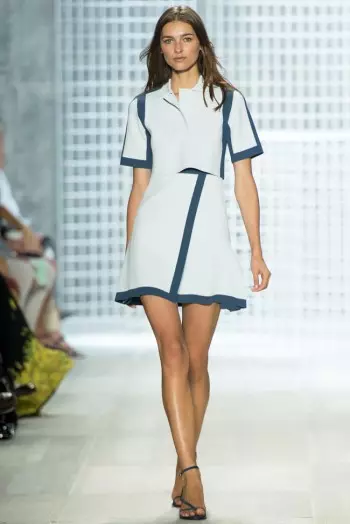 Lacoste Caij nplooj ntoos hlav 2014 | New York Fashion Week