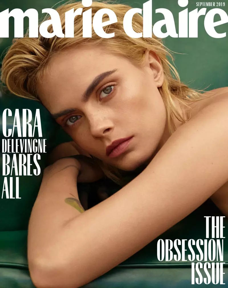 Cara Delevingne se svlékla pro titulní příběh Marie Claire