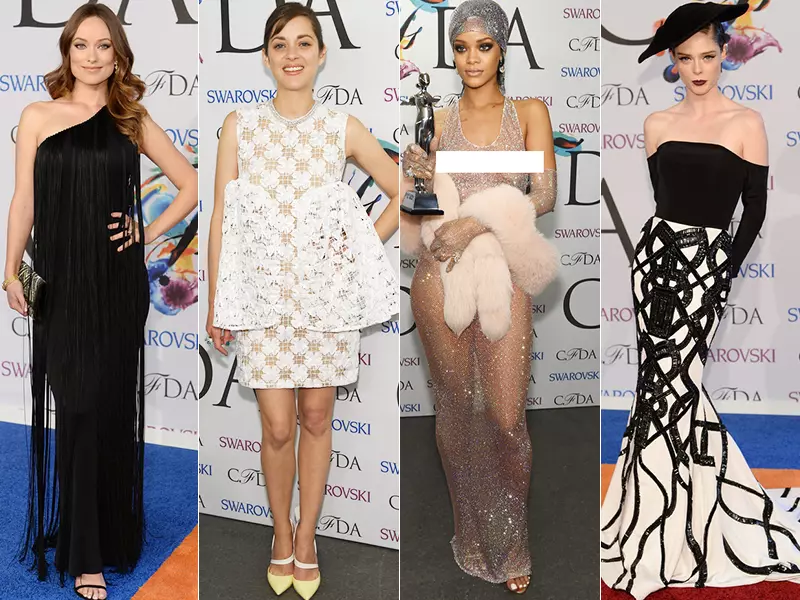 Stíl Ghradaim CFDA: Rihanna, Olivia Wilde, Coco Rocha + More