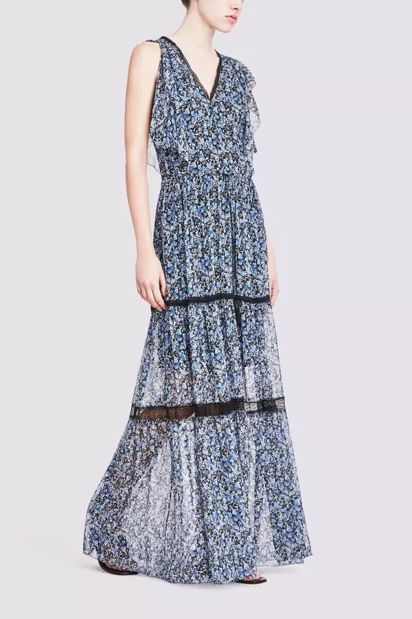 Elie Tahari Sanna Dress in Stargazer Print