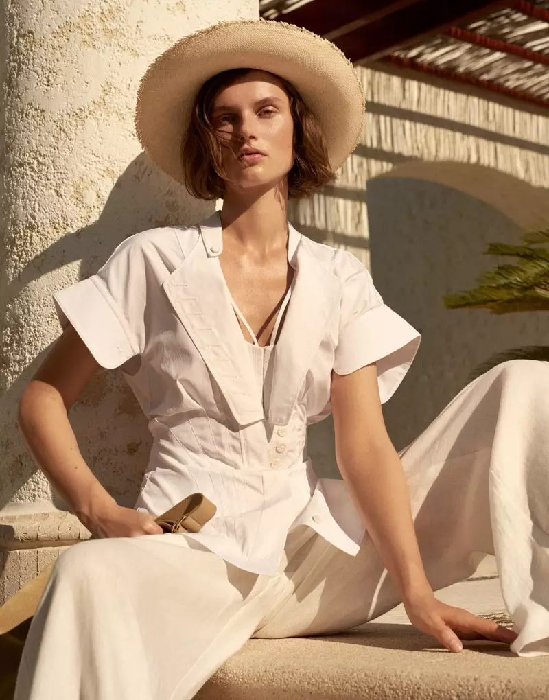 Giedre Dukauskaite | Resort Fashion Editorial | Edit Cover