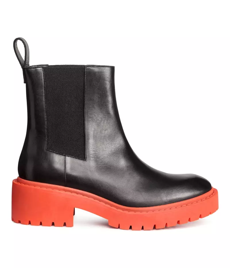Kenzo pre H&M Leather Chelsea Boots