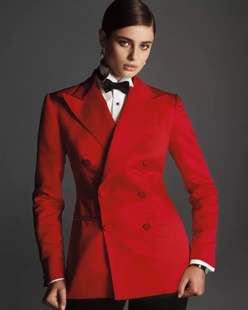 Ralph Lauren 2019-cu ilin payız-qış kampaniyası üçün Taylor Hill-ə müraciət edir