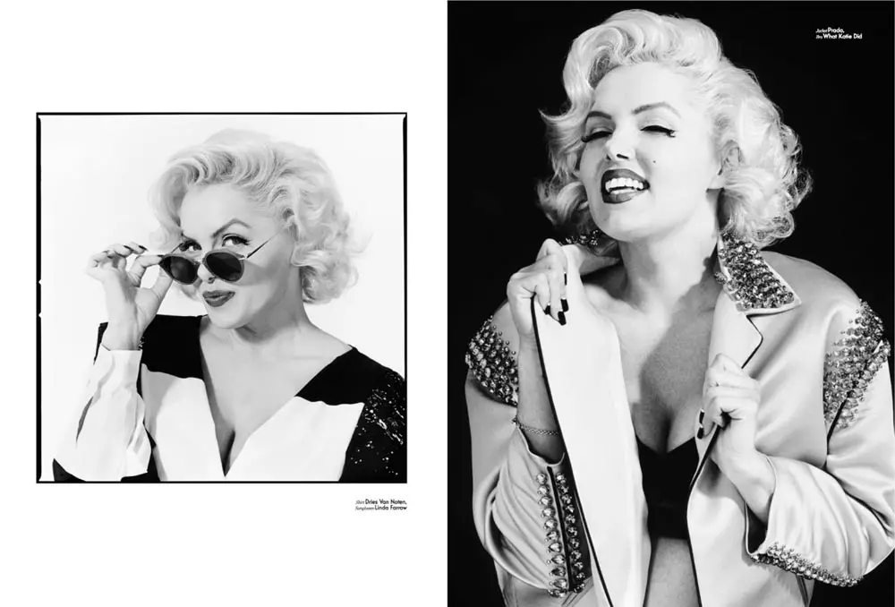 Suzie Kennedy als Marilyn Monroe fir Used Magazine S/S 2012