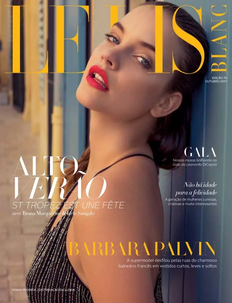 Barbara Palvin Tħaddan Stil Sajf għal Le Lis Blanc Magazine