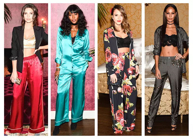 Dolce Gabbana Pijama Party Celebrity Style