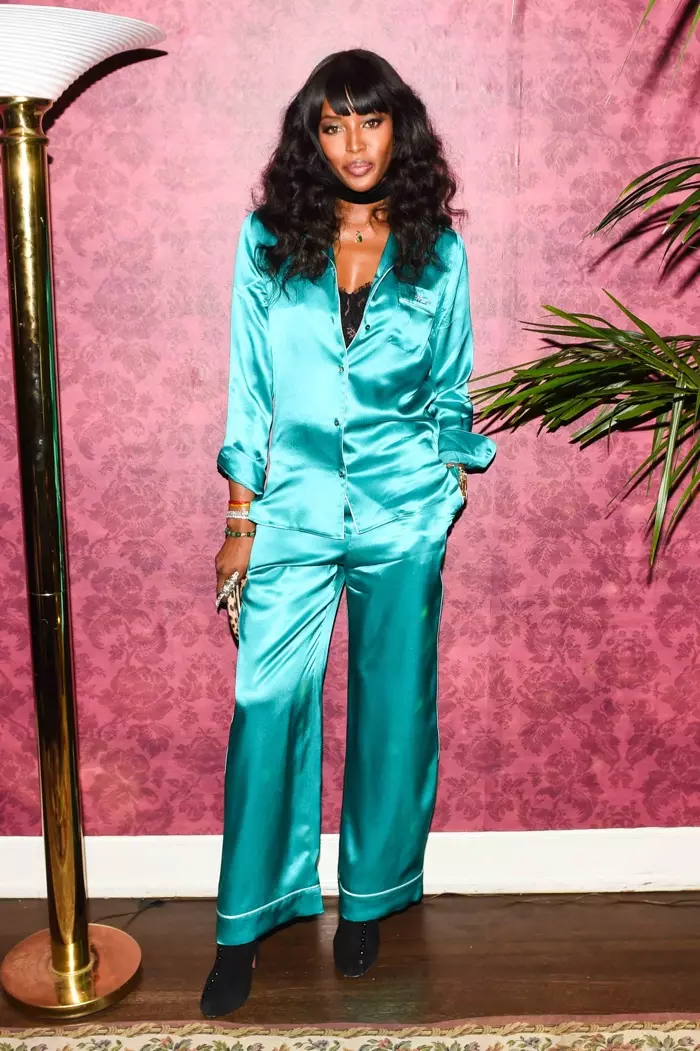 Naomi Campbell by Dolce & Gabbana's Pyjama Party. Foto: BFA foar Dolce & Gabbana