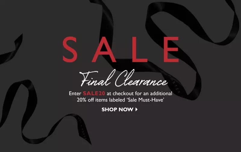 Ang sale ng Net-a-Porter sa 2017 ay pumasok sa final clearance!