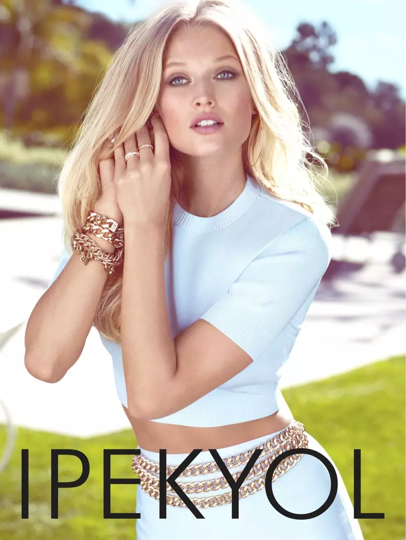 Toni Garrn mete Sunny Fashion pou Ipeykol Spring 2015 Ajoute