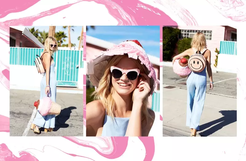 Nadine Leopold Bersedia untuk Musim Festival dengan Nasty Gal Shoot