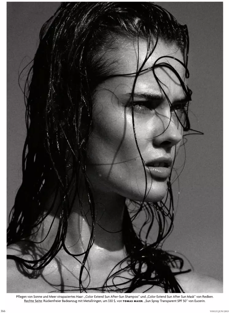 Jac Jagaciak Sports Summer Summer for Vogue Germany June 2013 ka Greg Kadel