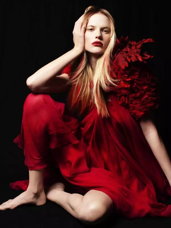 Anne Vyalitsyna, Victor Demarchelier tərəfindən Vogue Almaniya İyul 2011