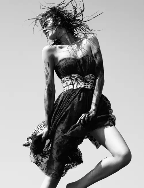 Constance Jablonski, Greg Kadel tərəfindən Vogue Germany Sentyabr 2010