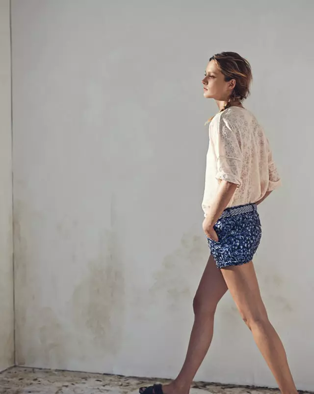 Karmen Pedaru Models Isabel Marant Etoile-ի գարուն 2014 հավաքածուն