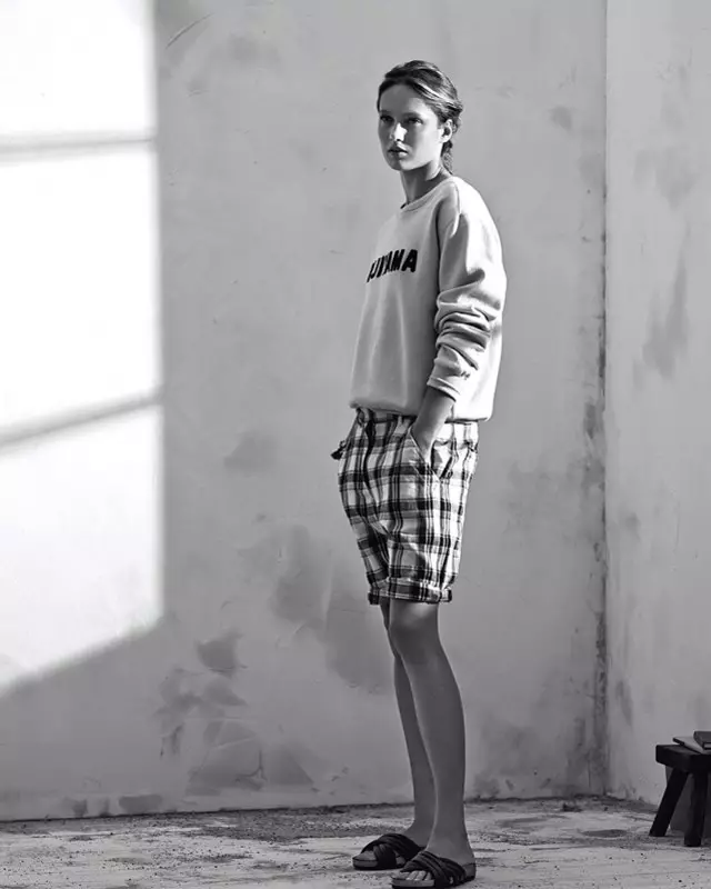 Karmen Pedaru 为 Isabel Marant Etoile 2014 春季系列模特