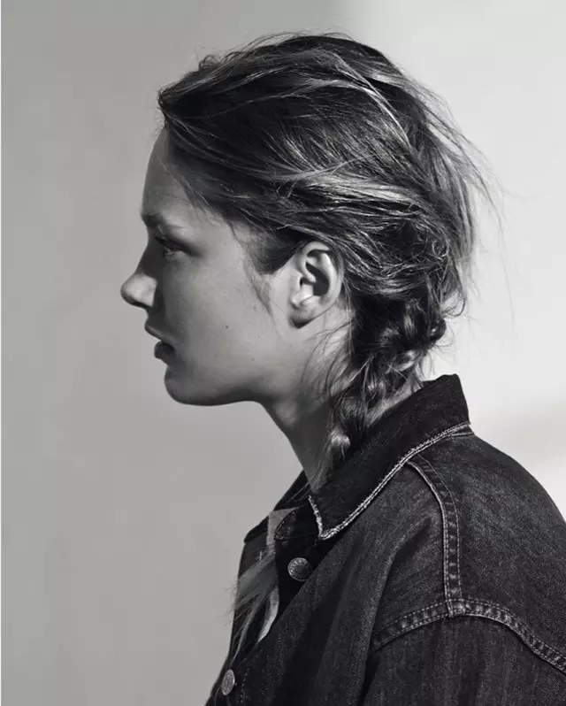 Karmen Pedaru Models Koleksi Spring 2014 Isabel Marant Etoile