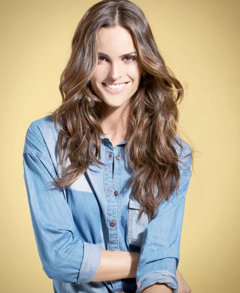 Izabel Goulart Fronts SuiteBlanco Tropico 2014 көктемгі науқаны