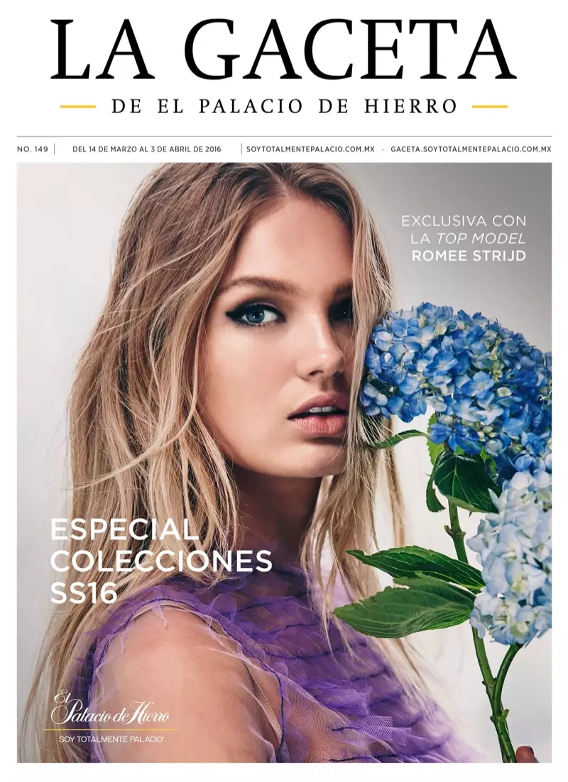 Romee Strijd dia mitafy ny fanangonana lohataona ho an'ny El Palacio De Hierro