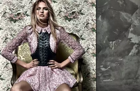 Romee Strijd klæðist vorsöfnunum fyrir El Palacio De Hierro