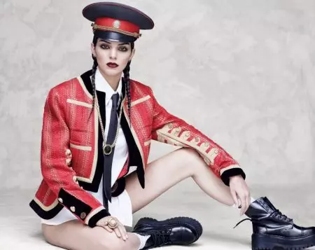 Kendall Jenner Models Statement Coats in Vogue Japan