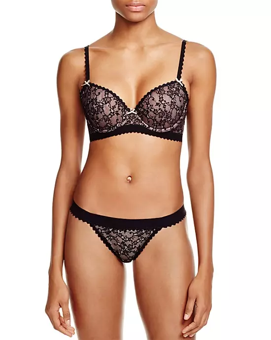 Η Heidi Klum Intimates Sheer Infinity Center Space Bra