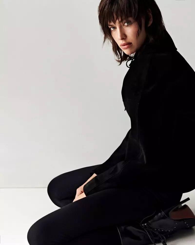 D'Irina Shayk poséiert am Statement Fashion fir Vogue Portugal